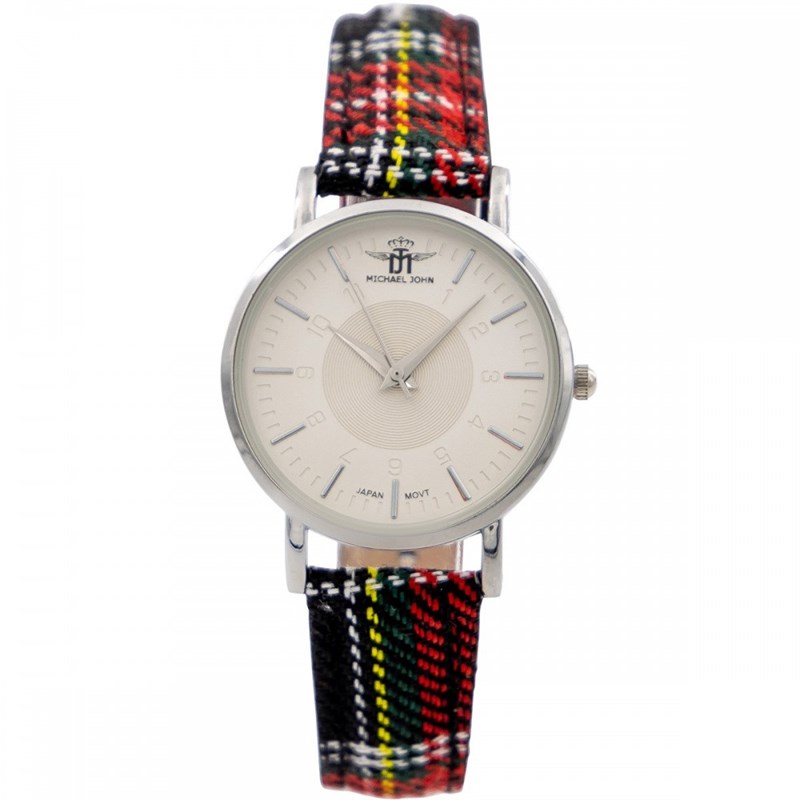Montre Femme M. JOHN bracelet Cuir Noir