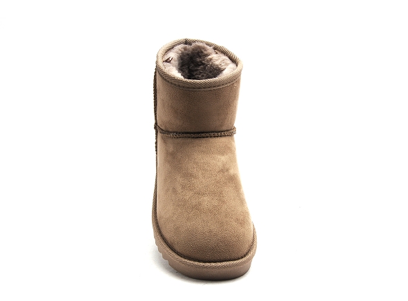Dockers boots bottine plates femme 49il305 marron