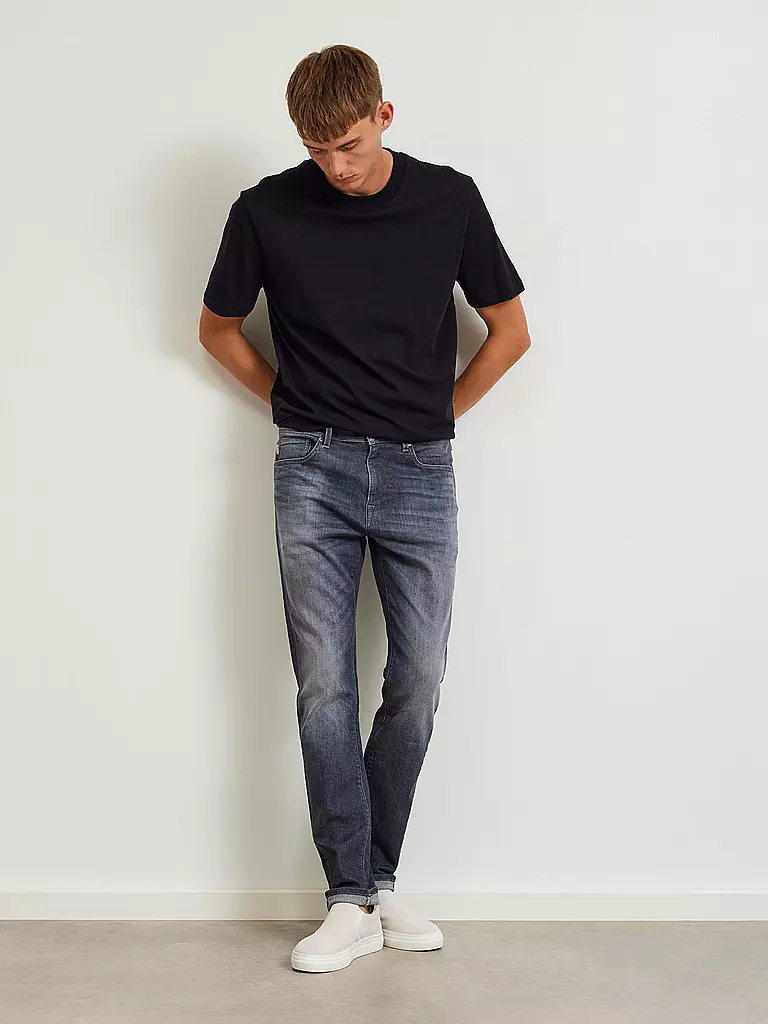 SELECTED Jeans SLH175-SLIMLEON grau