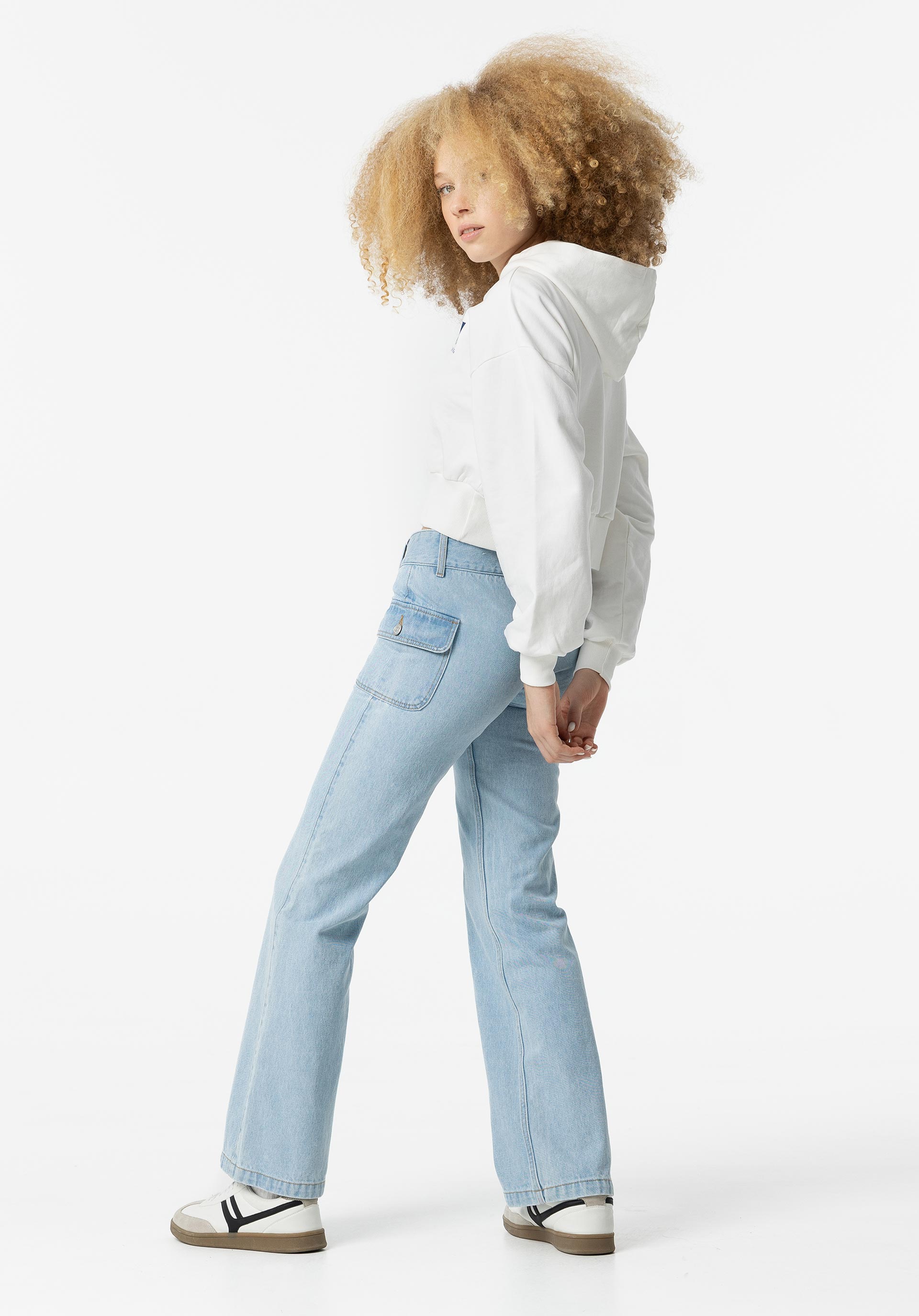Jeans Cargo Flare