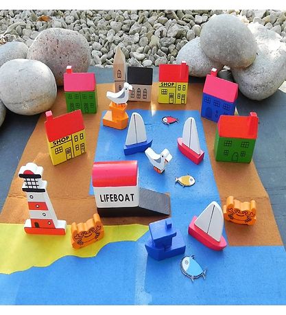 Gift In A Tin Spielset - Lernen & Play - Fishing Port In A Tin
