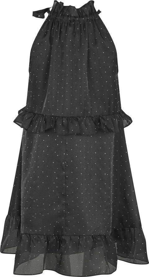 Neo Noir Rida Bedazzled Dress Black