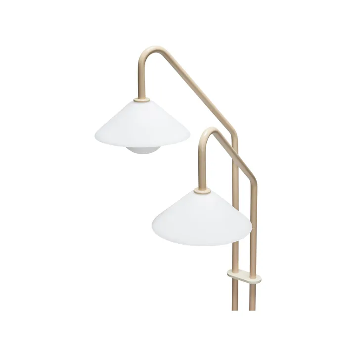 Hübsch Lampadaire Como | Beige