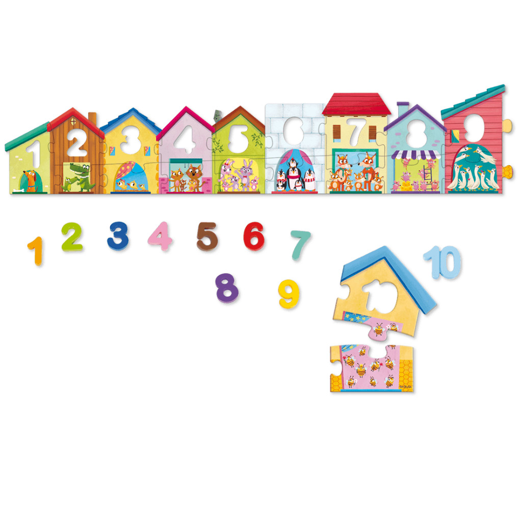 Puzzle 1-10 - 29 Pièces