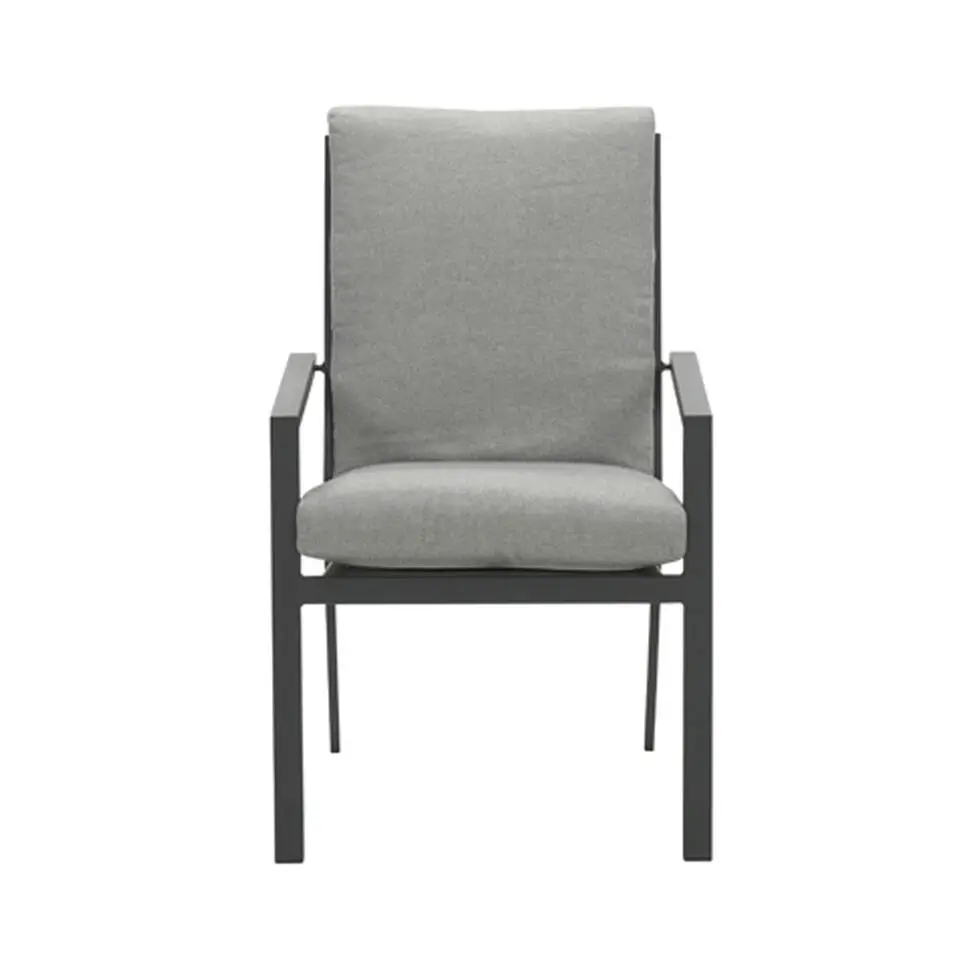 Garden Impressions Senja lounge dining tuinstoel - donker grijs