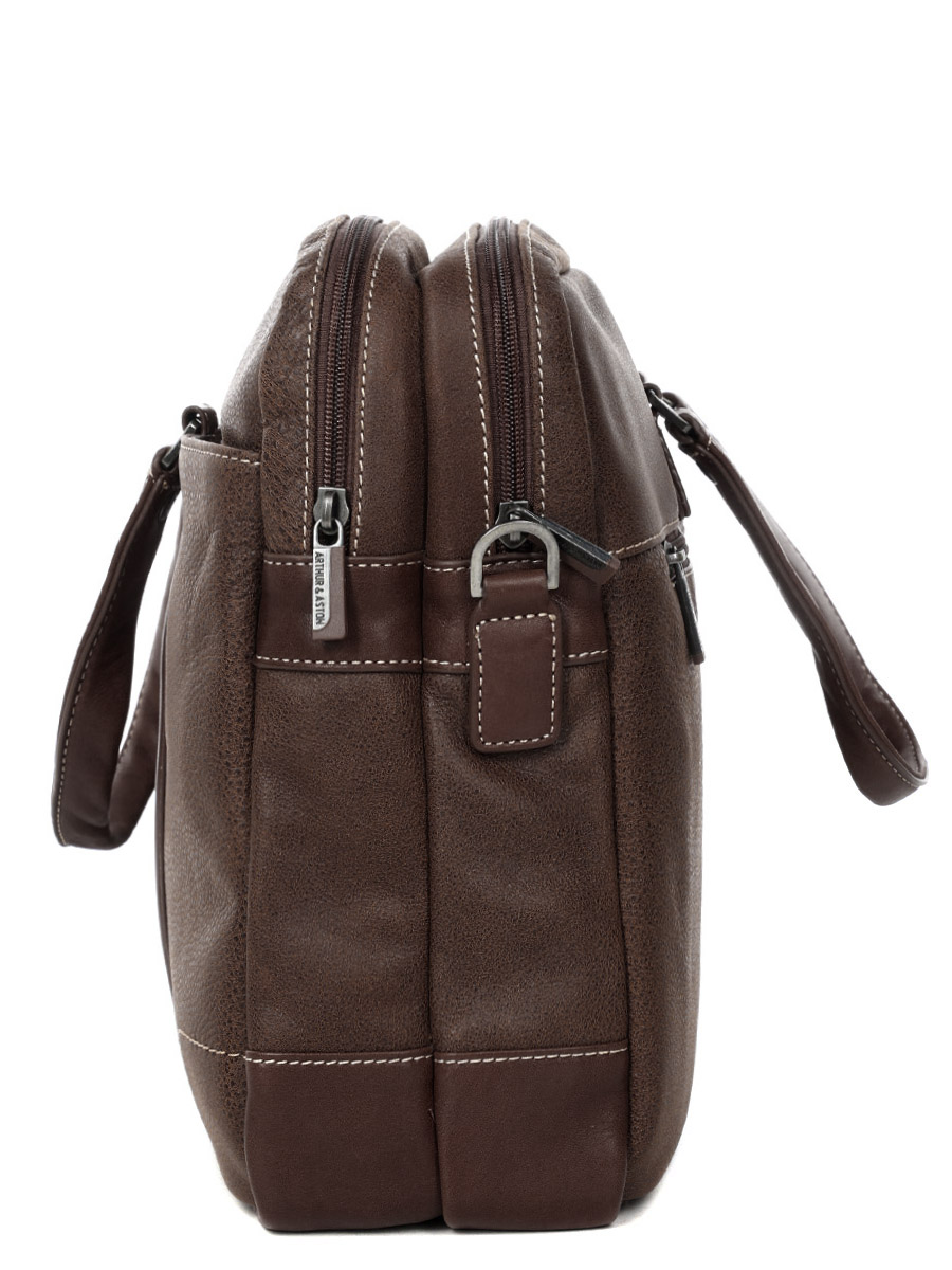 Sacoche ordinateur Arthur & Aston Marco 15.6 pouces - 2 compartiments