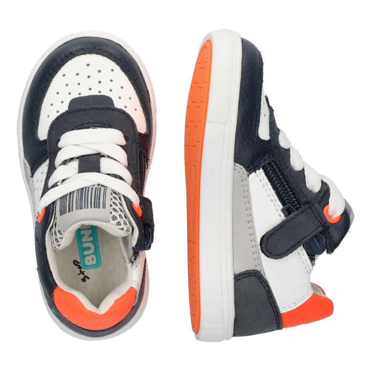 Loran Louw - Lage Sneakers Bunnies Blauw