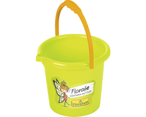 Kinderemmer FloraSelf Floralie Tuinieren met Kinderen 1L groen