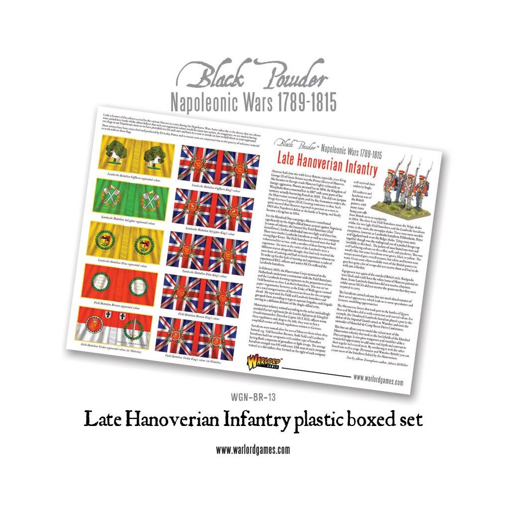 Late Hanoverian Infantry