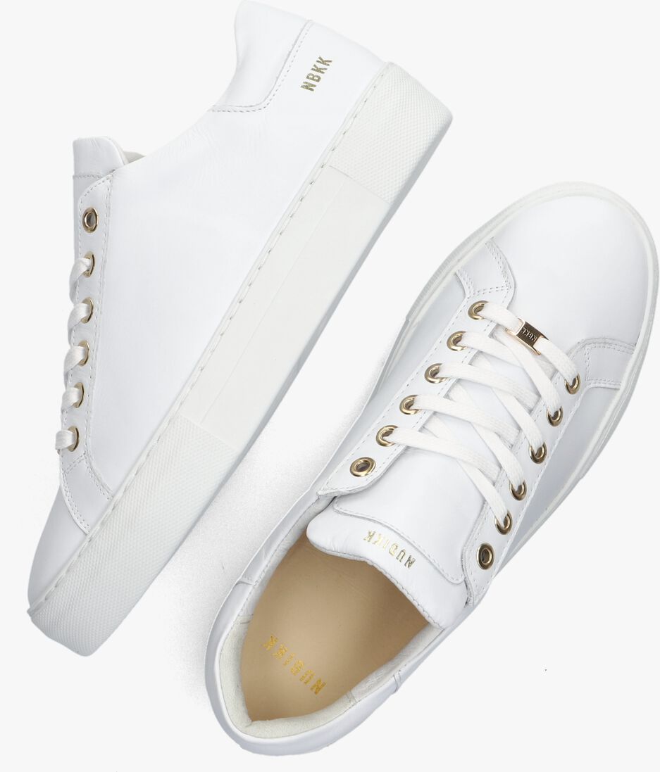 NUBIKK witte nubikk lage sneakers jolie pure fresh
