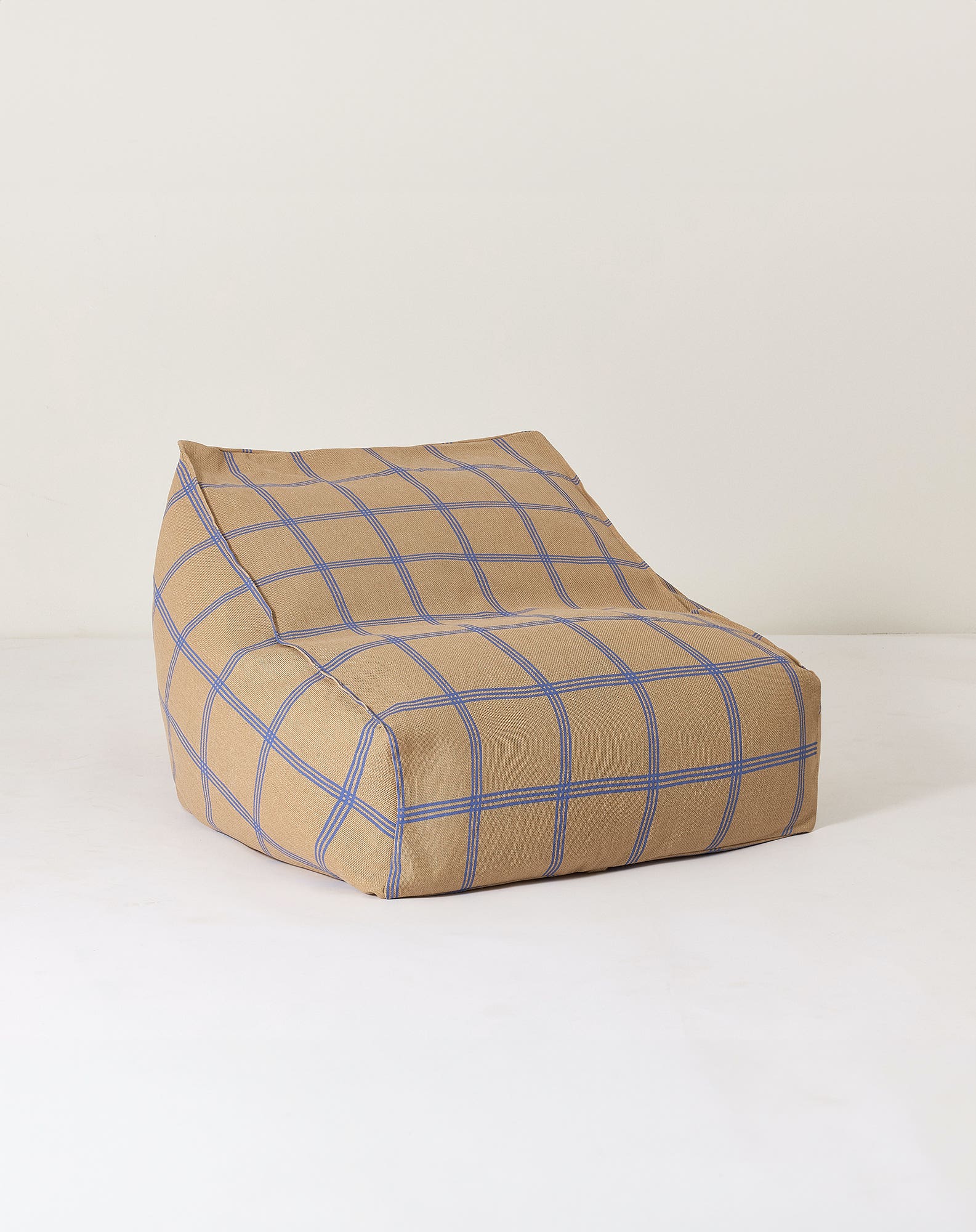 Fauteuil-pouf - taille enfant - vibes | Bleu