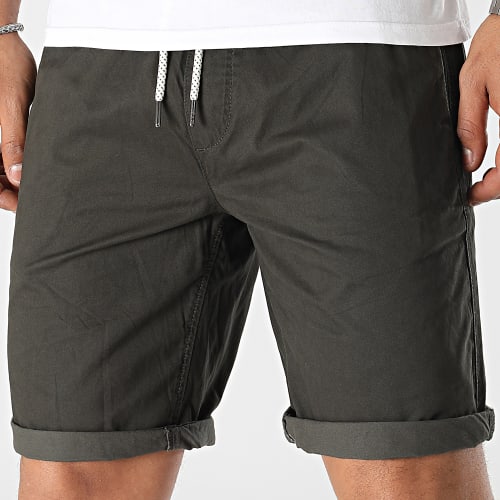 Short Chino 992CC2C301 Vert Kaki
