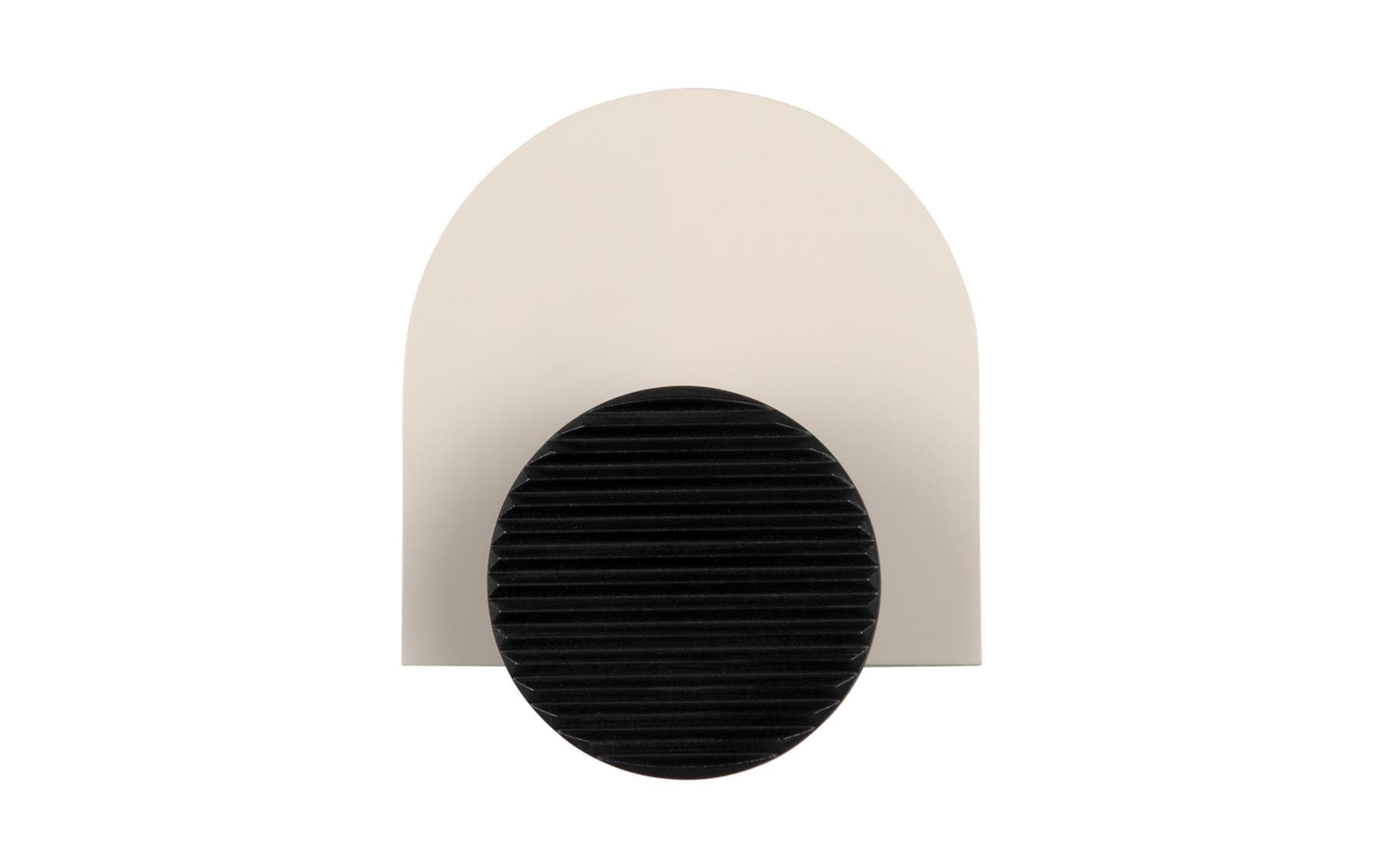Wandhaken Single Knob, MDF, Warm greyKleiderbügel mit Einzelknopf