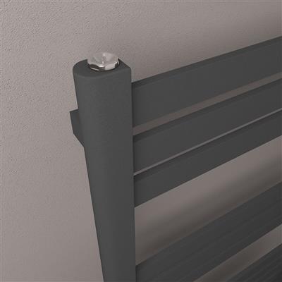 Eastbrook Defford handdoekradiator 60x120cm 695W antraciet