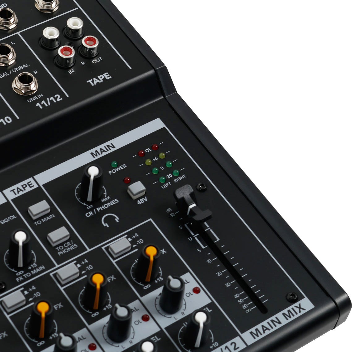 Mackie Mix12FX mengpaneel met effecten