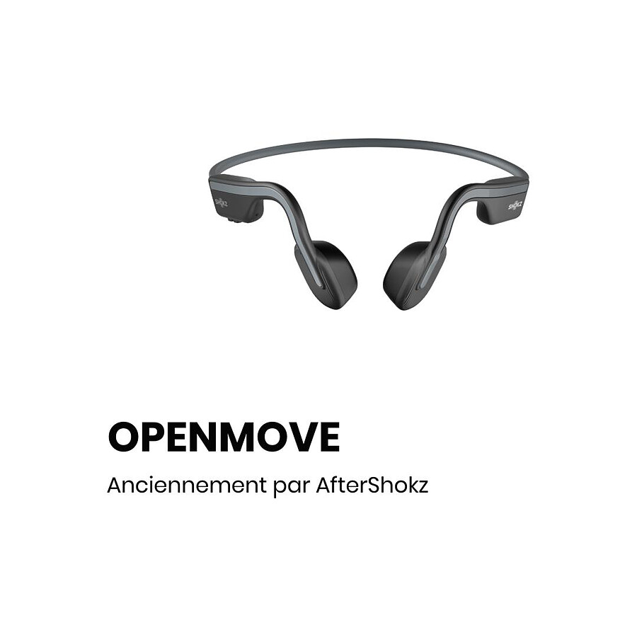 Shokz OpenMove Gris - Casque sans fil