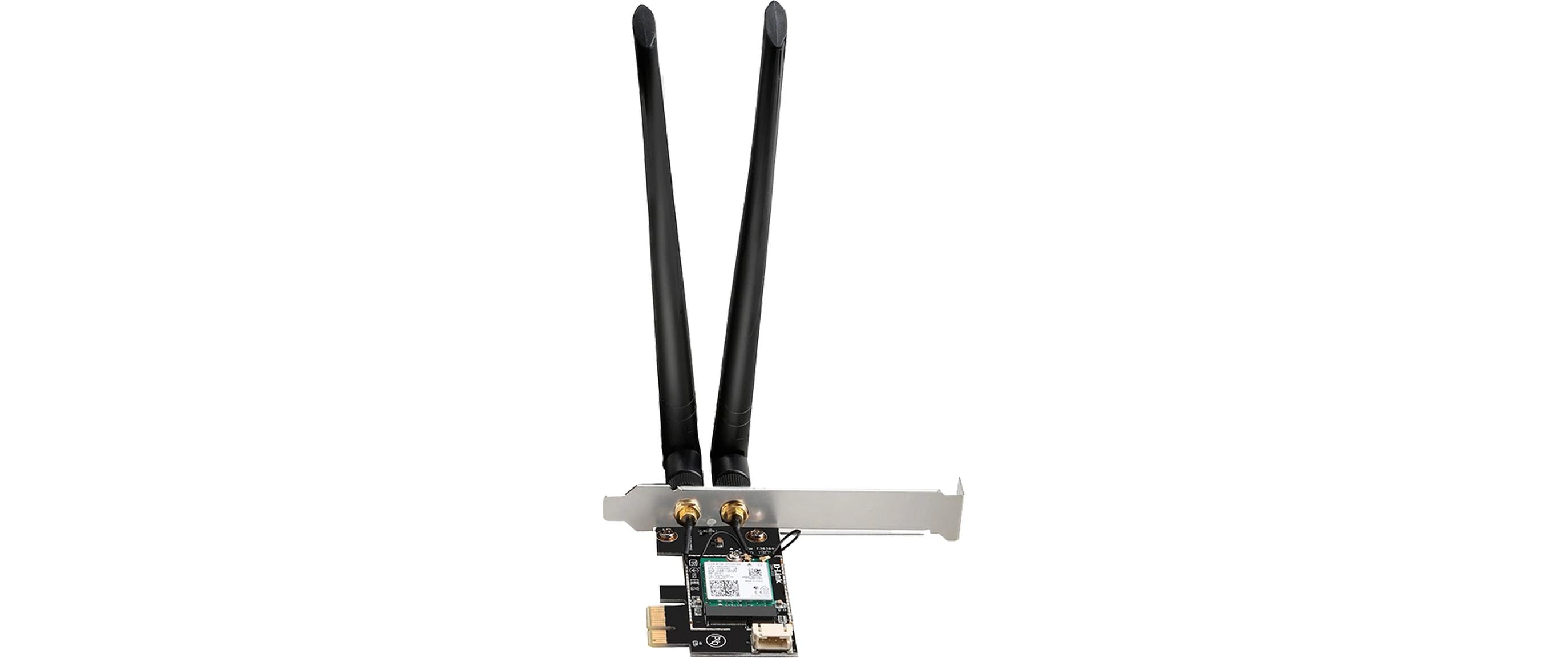 WLAN-AC PCIe Adapter DWA-X582 mit Bluetooth 5.0AX3000 Wi-Fi 6 PCIe Adapter mit Bluetooth 5.0 DWA-X582