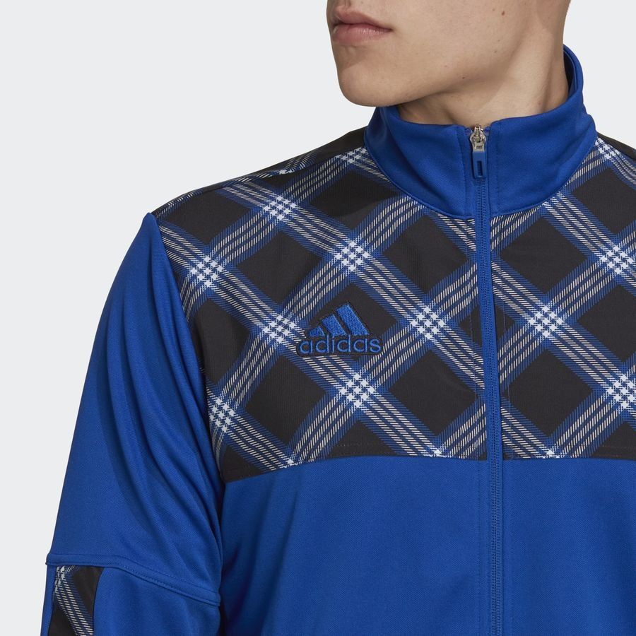 adidas Veste Tiro - Bleu - Noir