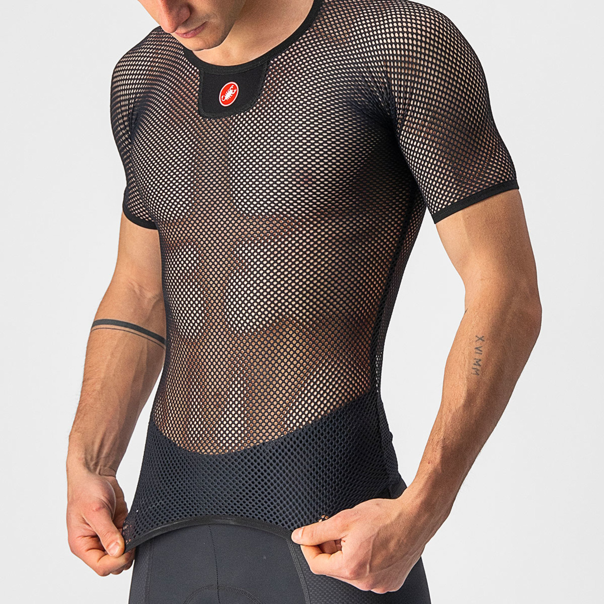 Castelli Core Mesh 3 Ondershirt Korte Mouwen Zwart Heren