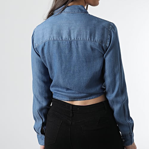 Chemise Manches Longues Femme Jasper Bleu Denim