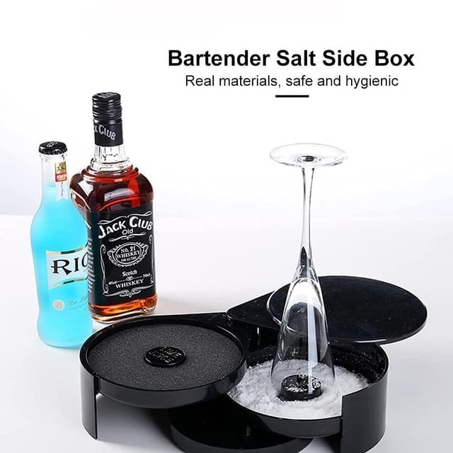 3 Layer Bar Juice Cocktail Sukker Salt Rimmer Værktøj Bartender
