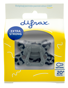 Difrax Fopspeen Natural 20  Maanden Stone Stains 1ST