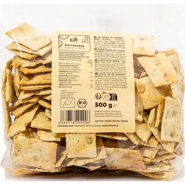 Bio Cracker Rosmarin