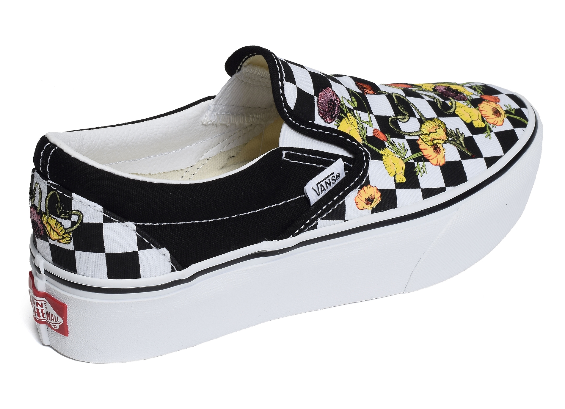 Ua classic slipon platforme fleurs
