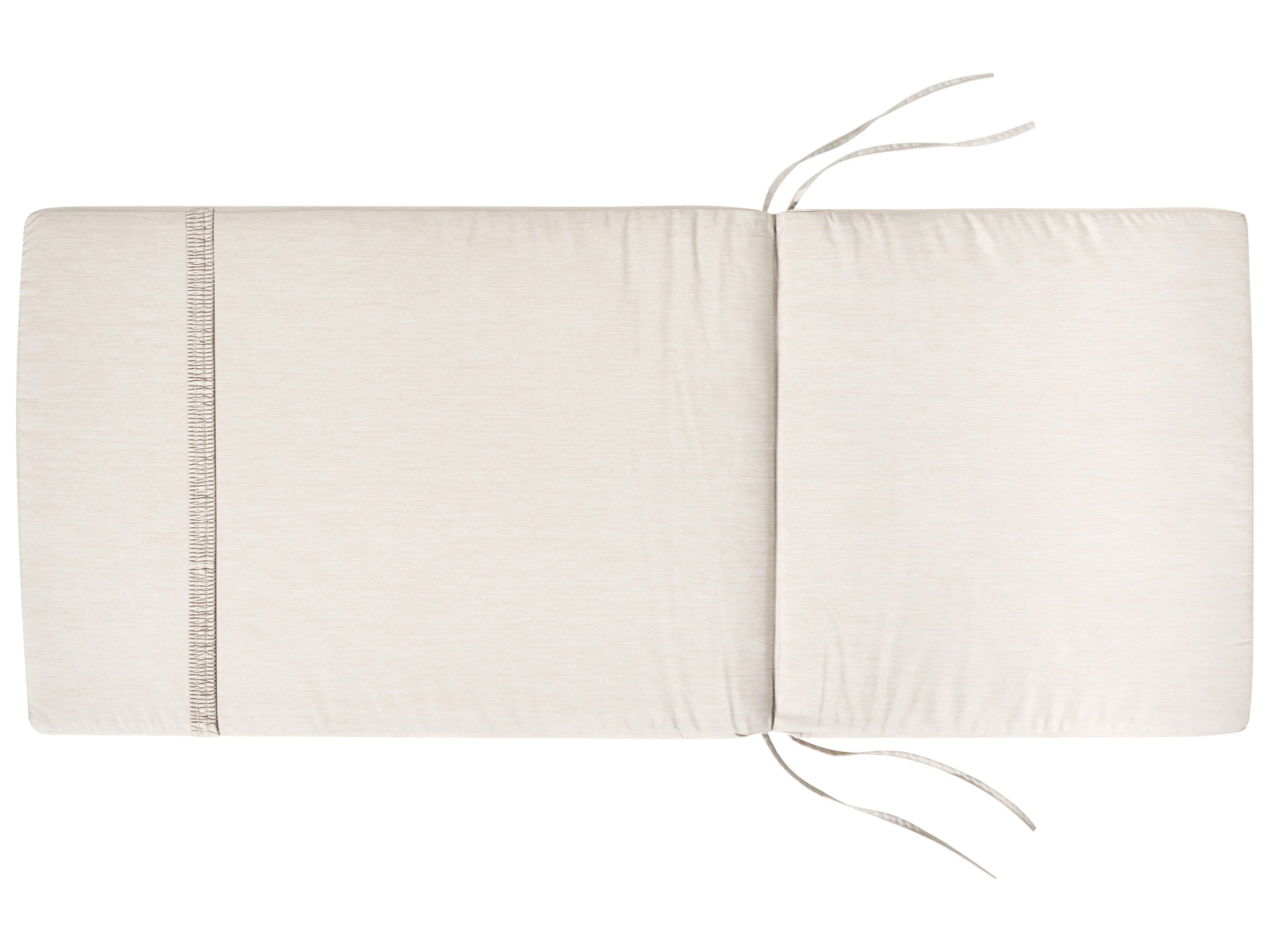 Set van 6 rug/zitkussens JAVA/AMANTEA PREMIUM 50 x 70 cm Lichtbeige