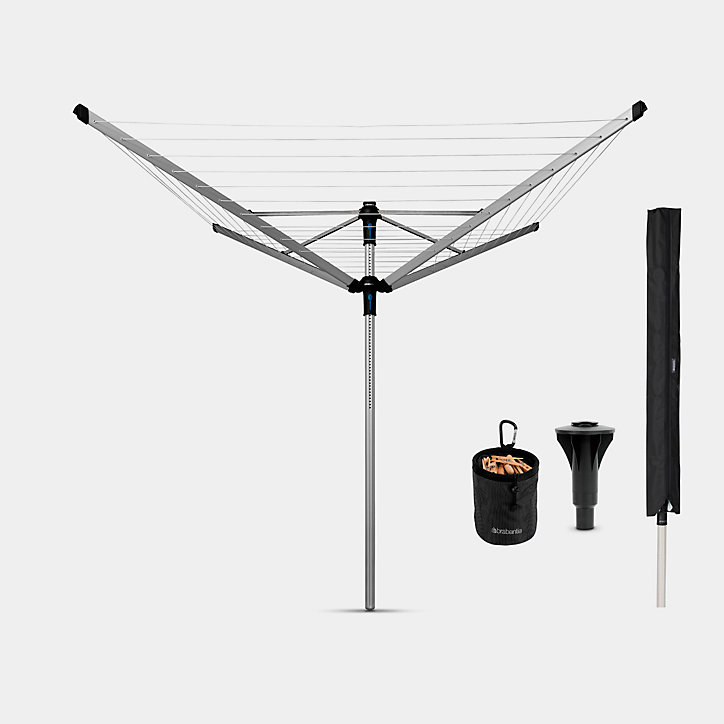 Séchoir 3 bras Brabantia Lift-o-Matic Advance 50m