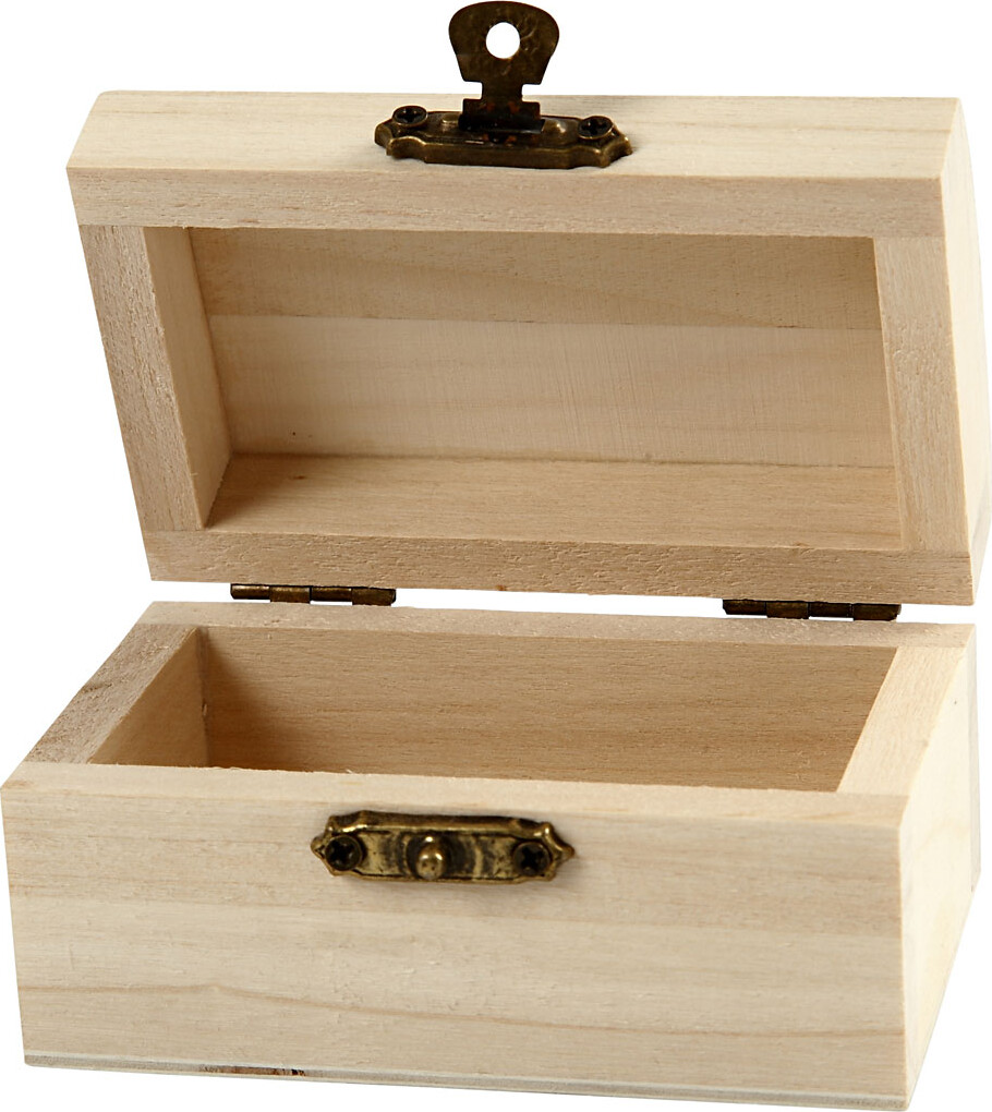 Skattekiste - D 4,9 CM - L 9 CM - B 5,2 CM - 10 Stk