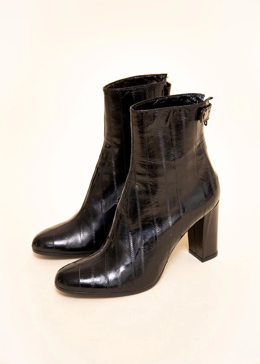 BOOTS CARLA ANGUILLE NOIR