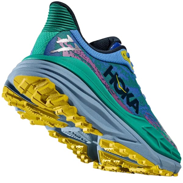 Chaussure trail HOKA ONE ONE STINSON 7 W VIRTUAL BLUE / TECH GREEN