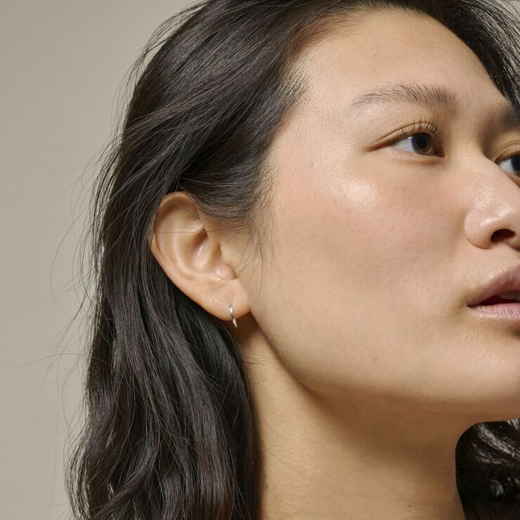 ENAMEL Copenhagen Hoops, Classic 8 mm 925s