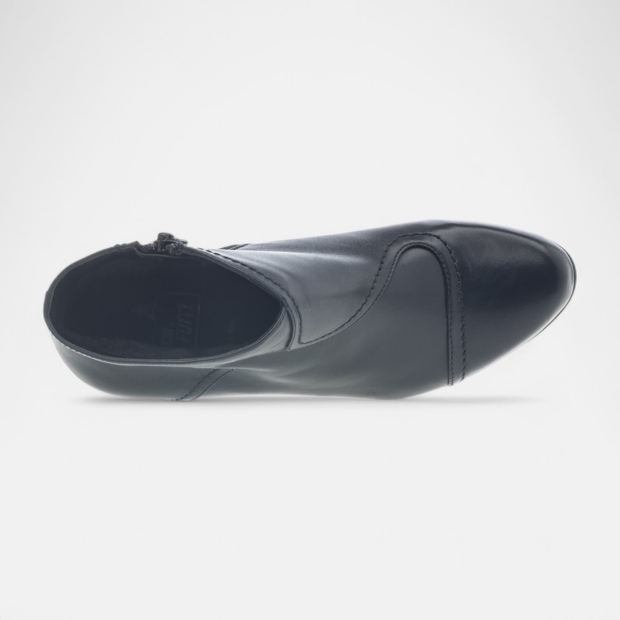 Bottines Femme en cuir bleu