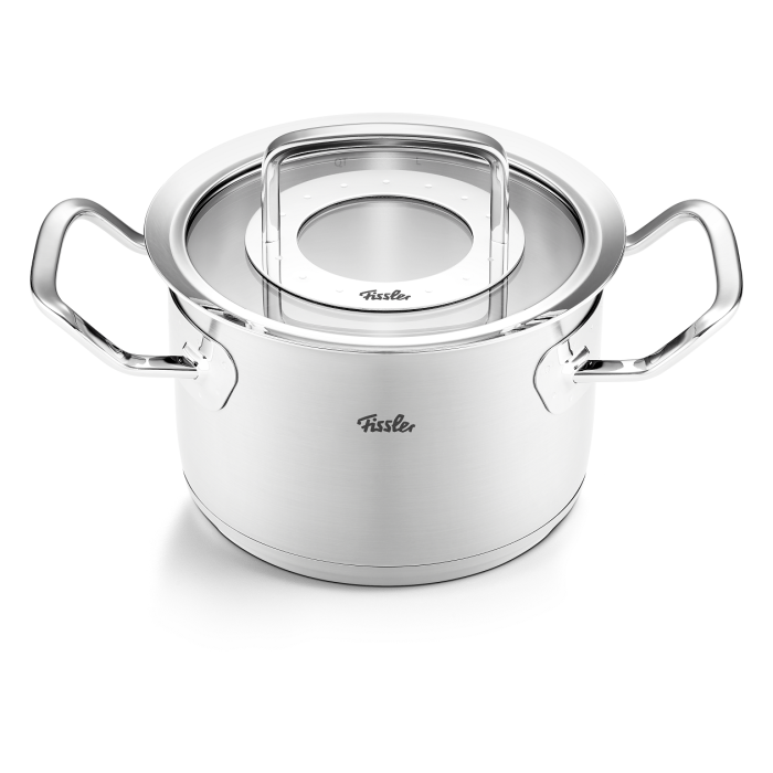 Fissler Original-Profi Collection® Kochtopf 16 cm + Glasdeckel