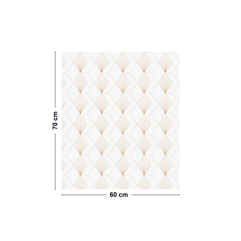 Crédence cuisine Fond de hotte ALU L 60xH 70cm - SCARLETT 99deco