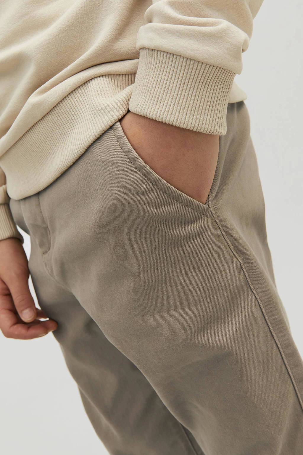 JACK & JONES regular fit broek JPSTMARCO JJDAVE beige