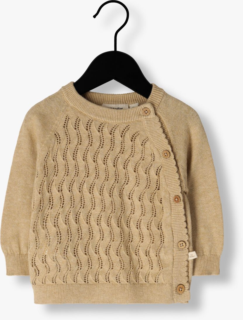 LIL\\' ATELIER beige lil' atelier trui nbfnina ls wrap knit lil