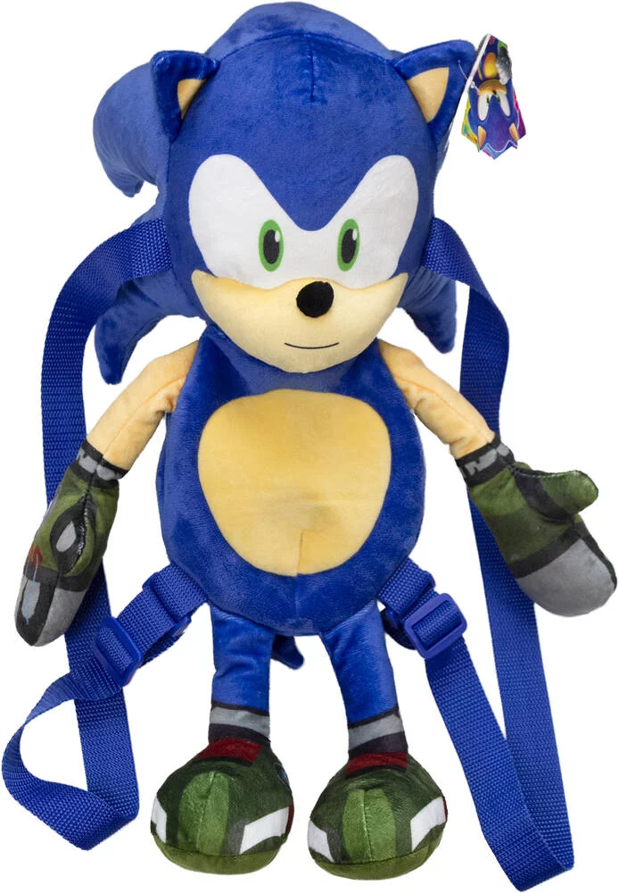 SONIC - PELUCHE SAC A DOS  45 cm
