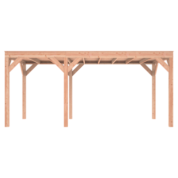 Overkapping Douglas 545x255cm a-symmetrisch