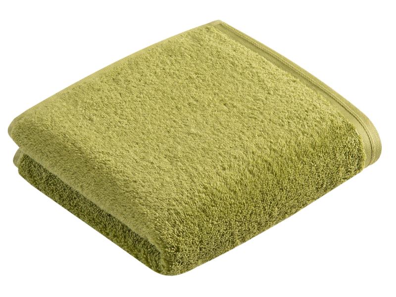 Vossen Handtuch Vegan Life Avocado 50 x 100 cm, Grün Veganes Handtuch