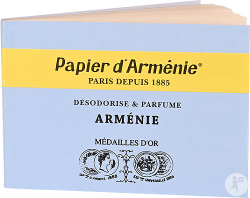 Papier D'Arménie Carnet Nouvelle Fragrance 1 Pièce