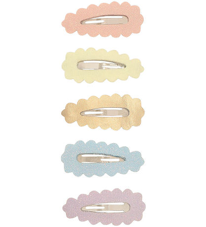 Mimi & Lula Haarspange - 5er-Pack - 4 cm - Gewellt Sparkle D