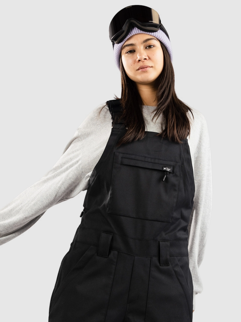 L1 Loretta Bib Pants black