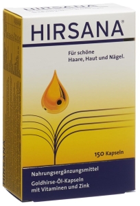 Hirsana Goldhirse Öl 150 Kapseln