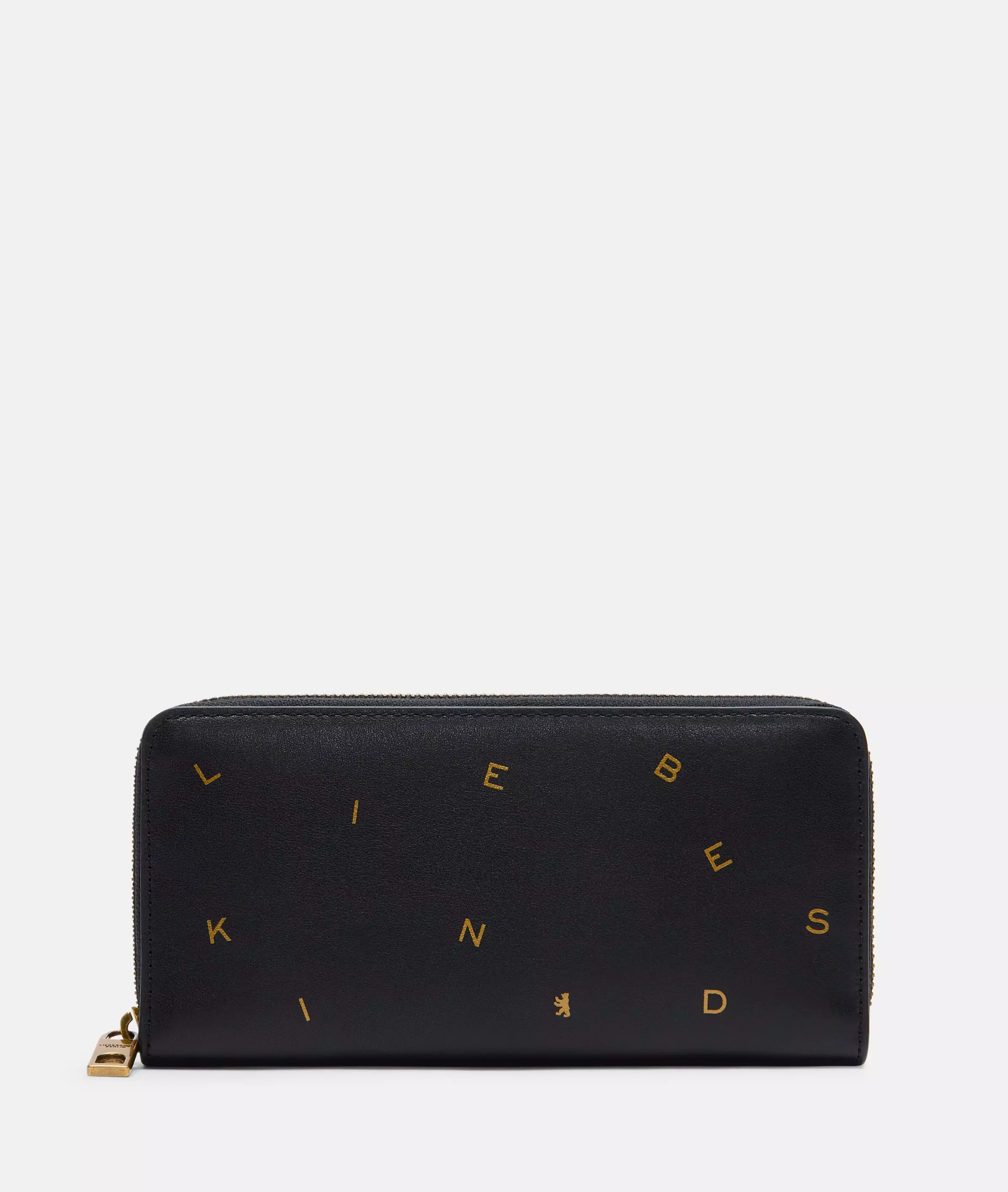Wallet Leather purse with a press stud