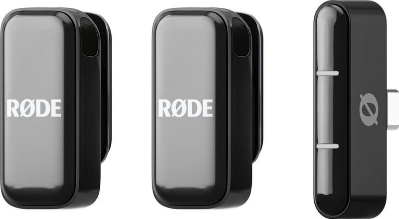 RØDE Draadloze Micro - Compacte Microfoons met Oplaadcase - Zwart