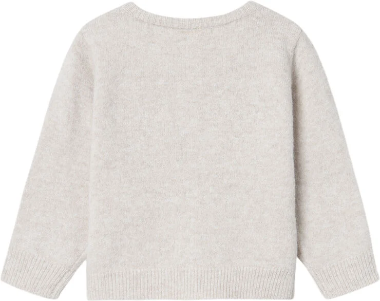 Name It NMFRIKIMMI LS KNIT CARD Summer sand