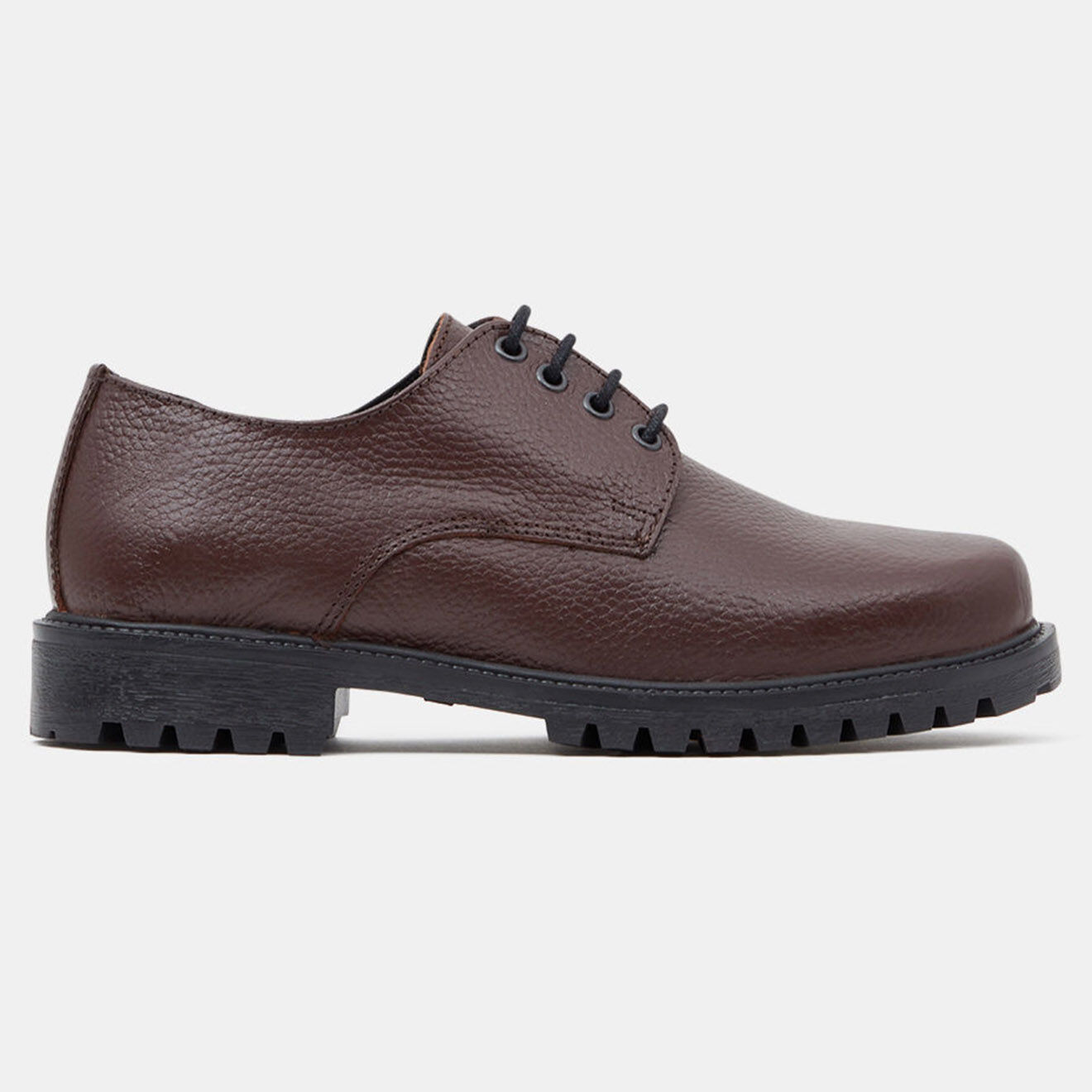 Dechase Derbies en Cuir Zena marron